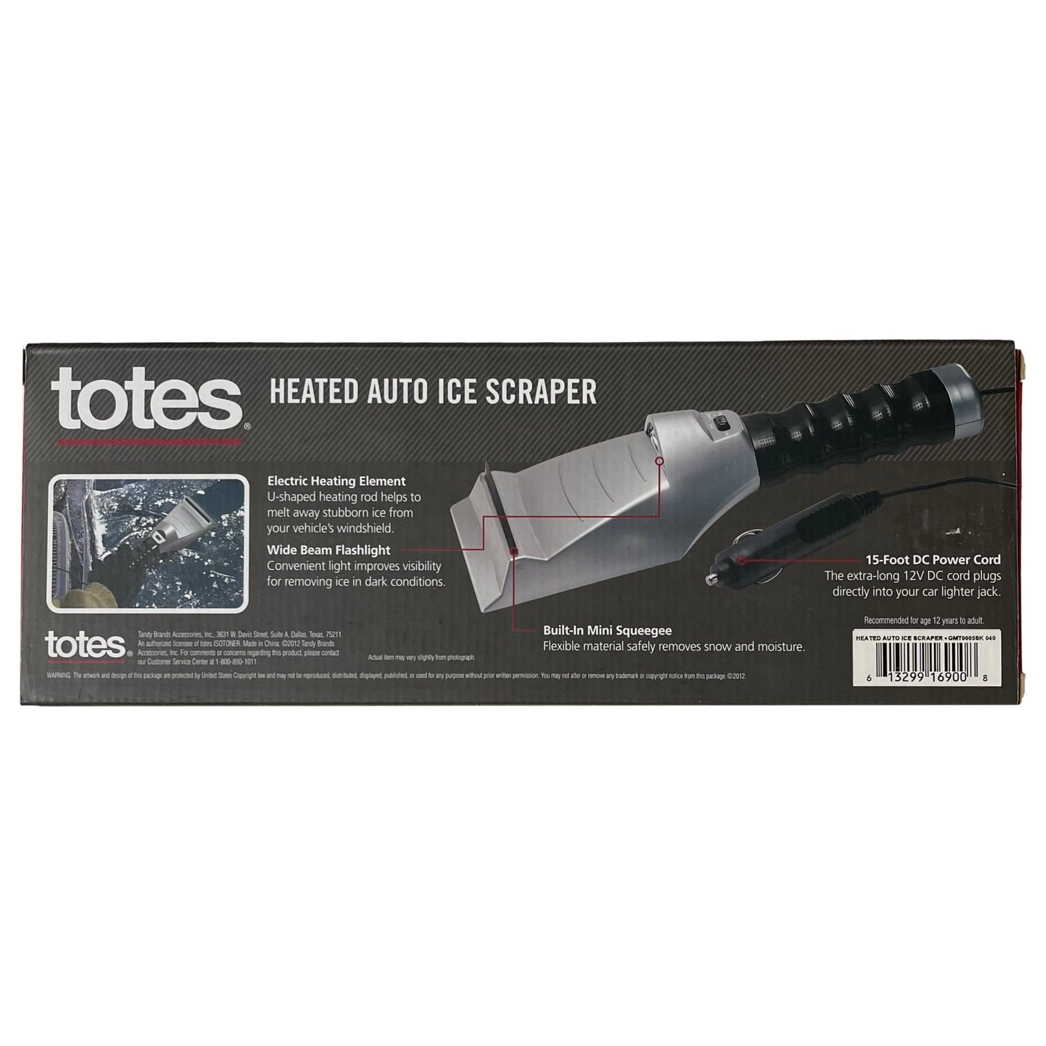 Amazon.com: Totes Heated Auto Ice Scraper : Automotive